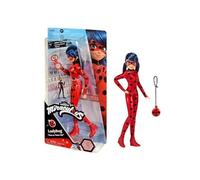 BANDAI - Miraculous Ladybug - Poupée mannequin 26 cm - Ladybug avec son téléphone - Nouveau costume effet vinyle - P50028