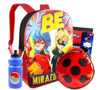 Miraculous Ladybug Sac à dos et boîte à déjeuner - Ensemble avec sac à dos Miraculous Ladybug de 40,6 cm, sac à déjeuner isotherme, bouteille d'eau, et plus encore (fournitures scolaires Miraculous Ladybug), fournitures scolaires Miraculous Ladybug, sac à dos Miraculous Ladybug, sac à déjeuner Miraculous Ladybug, Miraculous Ladybug Fournitures scolaires, miraculous ladybug backpack, Miraculous Ladybug Sac à déjeuner Miraculous Ladybug