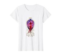 Miraculous Ladybug The Movie Ladybug big T-Shirt, Femme, Blanc, 3XL
