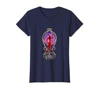 Miraculous Ladybug The Movie Ladybug big T-Shirt, Femme, Bleu Marine, L