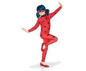 Miraculous Panoplie Classique Miraculous Ladybug + Yoyo + Boucles D'oreilles Taille M