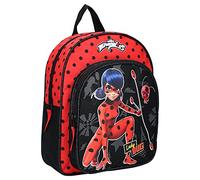 Miraculous Rucksack Super Hero 31cm, Sac à Dos Mixte Enfant, Rouge, Taille Unique