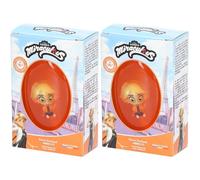 Miraculous Savon parfumé abricot avec figurine Adrien à collectionner 2x75 g