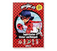 Miraculous – Grand livre d'autocollants et de coloriages : plus de 500 autocollants