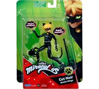 Playmates Toys Figurine Miraculous 50403 Chat Noir Battle Wing – Poupées et accessoires