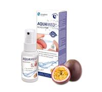 miradent Aquamed® Spray Sécheresse Buccale 30 ml | Avec xylitol | Hydratation longue durée | Goût fruité (fruit de la passion) | Reminéralisant | Sans alcool | Sans sucre