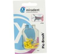 Miradent Brosse interdentaire Pic-Brush x-Fine jaune 12 pces