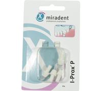 Miradent brossettes pointues de rechange I-Prox P blanc soft 4 pces
