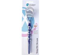 Miradent gratte-langue Tong-Clin de Luxe bleu 1 pc