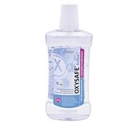 miradent OXYSAFE Active +F Solution de rinçage buccal 500 ml | avec oxygène actif et fluorure | Antibactérien I Protège les dents et les gencives I Contre la mauvaise haleine | Anti-plaque | Sans