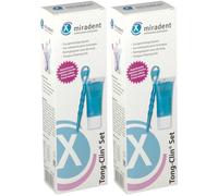 Miradent Tong - Clin Set (Gel + Gratte-Langue) Gel(S) 2x1 pc(s)