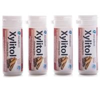 Miradent Xylitol Chewing Gum Cannelle Lot de 30 Pack de 4 (4 x 30 g)