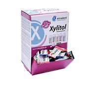 Miradent Xylitol Chewing Gum Distributeur 6 Goûts Assortis Pack de 200