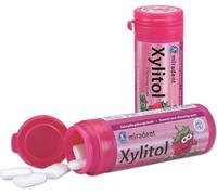 Miradent Xylitol Gomme à mâcher Fraise 30 g