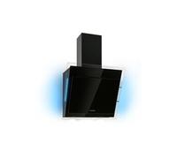 Mirage 90 Hotte aspirante murale 60cm - évacuation 550 m³/h - éclairage LED verre noir