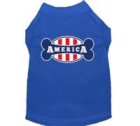 Mirage Bonely in America T-Shirt pour Chien Bleu Taille XL