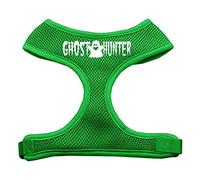 Mirage Harnais en Maille Souple pour Chien Motif Ghost Hunter Vert émeraude Taille M