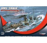 Mirage Hobby 350802 - HMS Zinnia Flower-Class Corvette K98, Bateau, Taille Moyenne