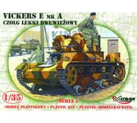 Mirage Hobby 35303 - 1:3 5 Facilitateur Réservoir Vickers E Mk A Édition Limitée