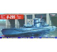 Mirage Hobby 40414 - 1:400 Allemagne Bateau de U 295 Type VII C/41 Avec Castor