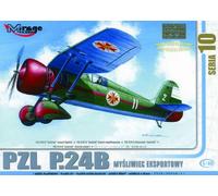 Mirage Hobby 48104 - 1:48 Pzl P-24 B Jastreb Exportversion De Resin-Undfotoätzt