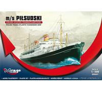 Pol. Trans-atlantic Pas. Ship Pilsudski - 1:500e - Mirage Hobby