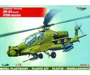 Mirage Hobby 72052 - 1:72 Mcdonnell Douglas AH-64 Apache Ifor Bosnie