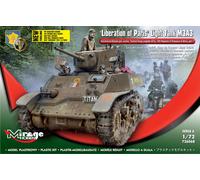 Liberation Of Paris,light Tank M3a3 - 1:72e -