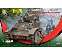 MIRAGE HOBBY Light Tank M3A3, libération de Paris - 1/72 - MIRAGE HOBBY 726068