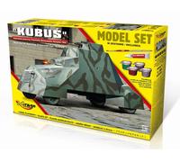 MIRAGE HOBBY 835091 MAQUETTE KUBUS(WARSAW'44 UPRISING ARMOURED CAR) MODEL SET 1/