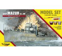 Mirage Hobby 840062 - 1:400 Orp " Mazur " -wz.39 (The Gunneryship) Modelset -