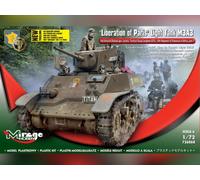 MIRAGE HOBBY Light Tank M3A3, libération de Paris - 1/72 - MIRAGE HOBBY 726068