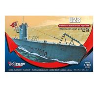 Deutsches U-boot U 23 Typ Iib - 1:400e - Mirage Hobby