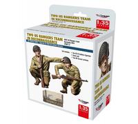 Mirage Hobby - Two Us Rangers Team In Reconnaissancemaquette Figurine Two Us Rangers Team In Reconnaissance Mirage Hobby350003 1:35 Maquette Char Promo Figurine Miniature