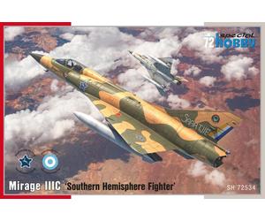 MIRAGE IIIC (6 Décos Afrique du Sud, Argentine) - PLASTIC KIT 1/72 SPECIAL HOBBY