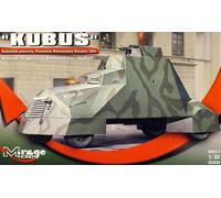 Miragehobby Cube Varsovie 1944 Uprising Armor Car 1:3 5 Modèle-kit Kit Neuf