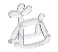 Miraloop Anneau Dentition, Jellydog Jouet en Silicone Alimentaire pour Apaiser Les Gencives Des Bébés de 3 Mois et Plus