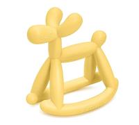 Miraloop Anneau Dentition, Jellydog Jouet en Silicone Alimentaire pour Apaiser Les Gencives Des Bébés de 3 Mois et Plus