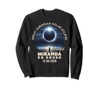 Miranda do Douro, Portugal Great European Solar Eclipse 2026 Sweatshirt