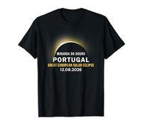 Miranda do Douro, Portugal Great European Solar Eclipse 2026 T-Shirt