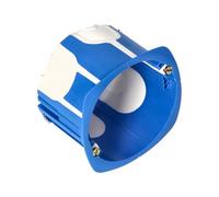 MIRATIC Boite Encastrement Étanche à l'Air Ø60mm Boite Etanche Électrique avec Membrane Souple pour Cloison Sèche Solution Anti-Fuite d'Air et Économie d'Énergie pour Prise et Interrupteur (1 poste)