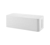 Miratic Boite Range Cable Rangement Bureau Cable Box Grand et Ventilé (White)