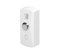 MIRATIC Bouton Poussoir de Sortie en Saillie Compact Bouton d'Ouverture de Porte pour Système de Contrôle d'Accès et Gâche Électrique avec Contact NO/COM 36V max 3A Déverrouillage de Porte Blanc