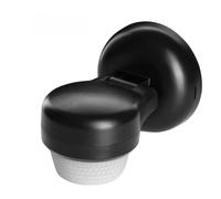 Miratic Detecteur de Mouvement Exterieur et Interieur Détecteur de Présence PIR 360° Portée Max. 24m Réglages de Sensibilité Temps et Lux Montage en Surface IP65 (Noir)