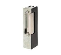 Miratic Gache Electrique FAIL-SECURE Droit 12 V Alimentation 8-14 V AC/DC Serrure Portillon Exterieur Pour la Porte Droite Installation Intérieure et Extérieure (sans mémoire, sans verrouillage)