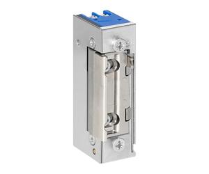 MIRATIC Gache Electrique Portillon Symétrique 10-24V AC/DC Serrure Portillon Exterieur Basse Consommation Réglable Droite/Gauche pour Interphone et Visiophone (Avec Verrouillage)