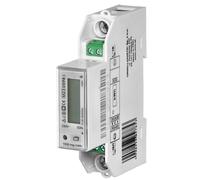 Miratic Indicateur Compteur Electrique Monophasé Compteur de Consommation de Courant Multi Tarif 100A Conforme MID - 1 Module Rail DIN Port RS-485 pour Photovoltaïque