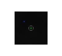 MIRATIC M1-LS-20 Interrupteur Sans Fil avec Wi-Fi Encastré Interrupteur Connecté avec Tuya Disjoncteur Connecté Smart Home Va et Vient Sans Fil Interrupteur Mural (noir)