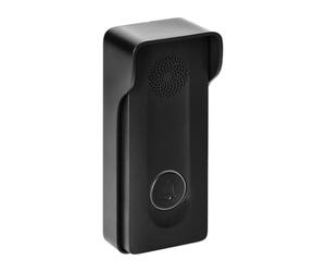MIRATIC Platine De Rue pour Sonnette sans Fil Portier Audio sans Fil Longue Portée 440m Interphone sans Fil avec Intercom Contrôle De Gâche Électrique IP54 Extension pour Kit M1-DB-34WS/B