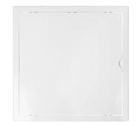 MIRATIC Trappe de Visite Carré ou Rectangulaire Panneau d'Inspection pour Systèmes de Ventilation Rabat de Révision Blanc Différentes Dimensions (35 x 35 cm)